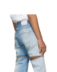 Мужские голубые джинсы от Random Identities