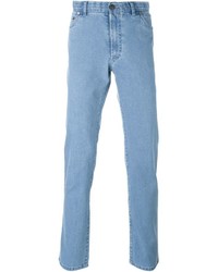 Мужские голубые джинсы от Brioni
