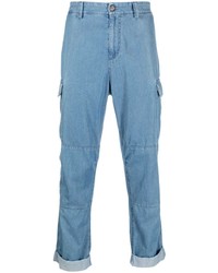 Мужские голубые джинсы от Brunello Cucinelli