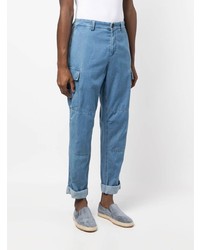 Мужские голубые джинсы от Brunello Cucinelli