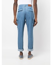 Мужские голубые джинсы от Brunello Cucinelli