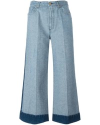Женские голубые джинсы от Cédric Charlier