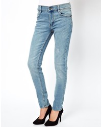 Женские голубые джинсы от Cheap Monday