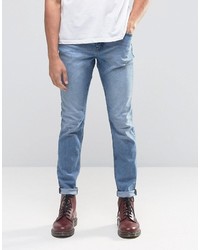 Мужские голубые джинсы от Cheap Monday