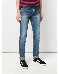 Мужские голубые джинсы от Saint Laurent