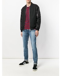 Мужские голубые джинсы от Saint Laurent