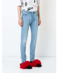 Мужские голубые джинсы от Ex Infinitas