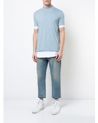 Мужские голубые джинсы от John Elliott