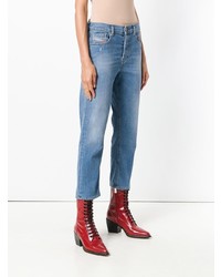 Женские голубые джинсы от Diesel