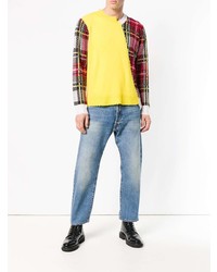 Мужские голубые джинсы от R13