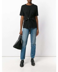 Женские голубые джинсы от Alexander Wang