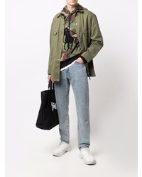 Мужские голубые джинсы от Off-White