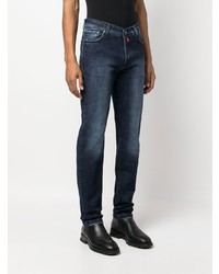 Мужские голубые джинсы от Kiton