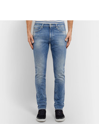 Мужские голубые джинсы от Hugo Boss