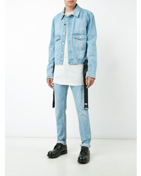 Мужские голубые джинсы от Ex Infinitas