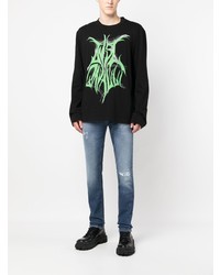 Мужские голубые джинсы от Just Cavalli