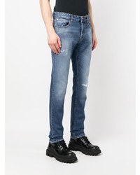 Мужские голубые джинсы от Just Cavalli