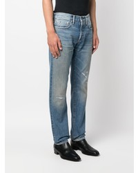 Мужские голубые джинсы от Tom Ford