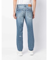 Мужские голубые джинсы от MSGM