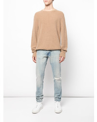 Мужские голубые джинсы от John Elliott