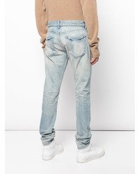 Мужские голубые джинсы от John Elliott