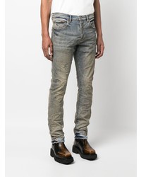 Мужские голубые джинсы от purple brand