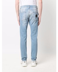 Мужские голубые джинсы от Philipp Plein
