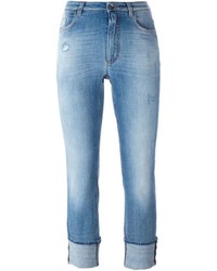 Женские голубые джинсы от Dolce & Gabbana