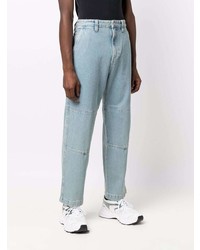 Мужские голубые джинсы от Stussy