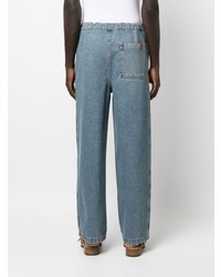 Мужские голубые джинсы от Loewe