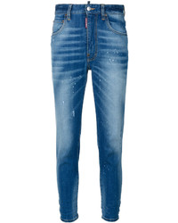 Женские голубые джинсы от Dsquared2