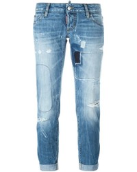 Женские голубые джинсы от Dsquared2