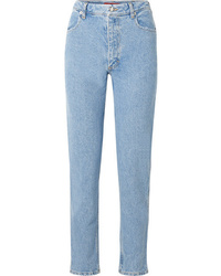 Женские голубые джинсы от Eckhaus Latta