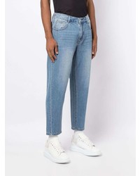 Мужские голубые джинсы от SONGZIO