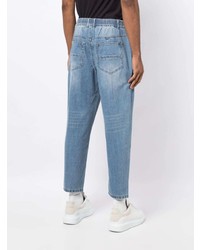 Мужские голубые джинсы от SONGZIO