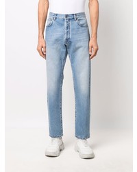 Мужские голубые джинсы от Moschino