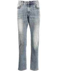 Мужские голубые джинсы от Emporio Armani