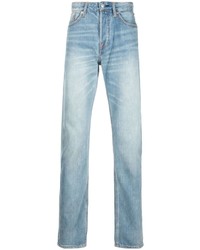Мужские голубые джинсы от Evisu
