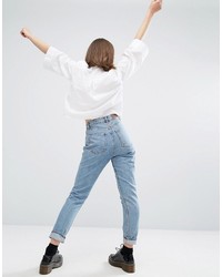 Женские голубые джинсы от Monki