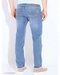 Мужские голубые джинсы от F5