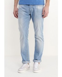 Мужские голубые джинсы от F5