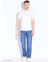 Мужские голубые джинсы от F5