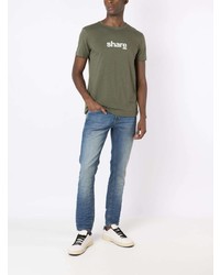 Мужские голубые джинсы от OSKLEN