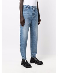 Мужские голубые джинсы от Balmain