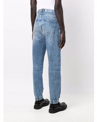 Мужские голубые джинсы от Balmain