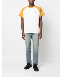 Мужские голубые джинсы от Rhude