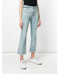 Женские голубые джинсы от Acynetic