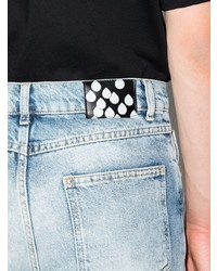 Мужские голубые джинсы от DUOltd