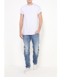 Мужские голубые джинсы от G Star