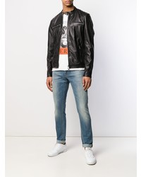 Мужские голубые джинсы от Dondup